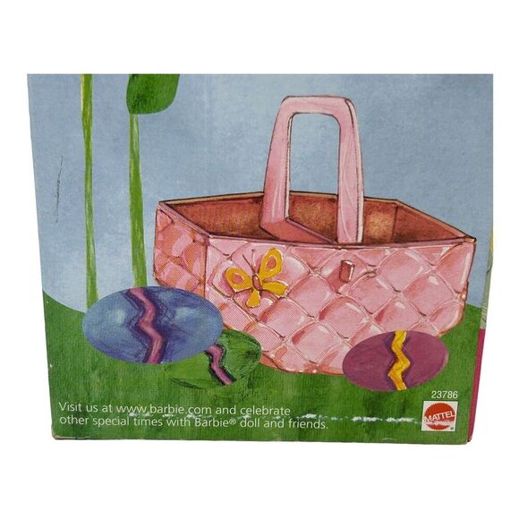 Barbie Easter Treats Special Edition 1999 Pink Dress Cottage Core Classy Mom - Picture 9 of 13